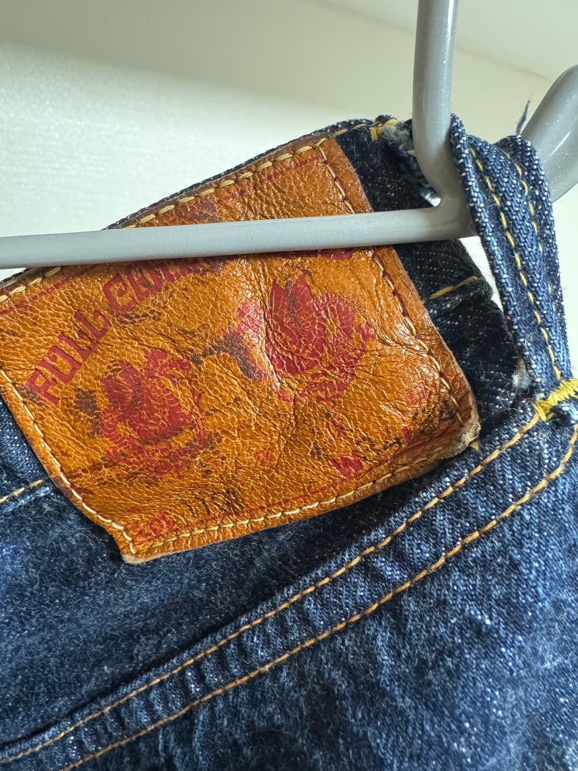 [34]풀카운트 1101 데님(실측필독/수선X) 상품이미지3