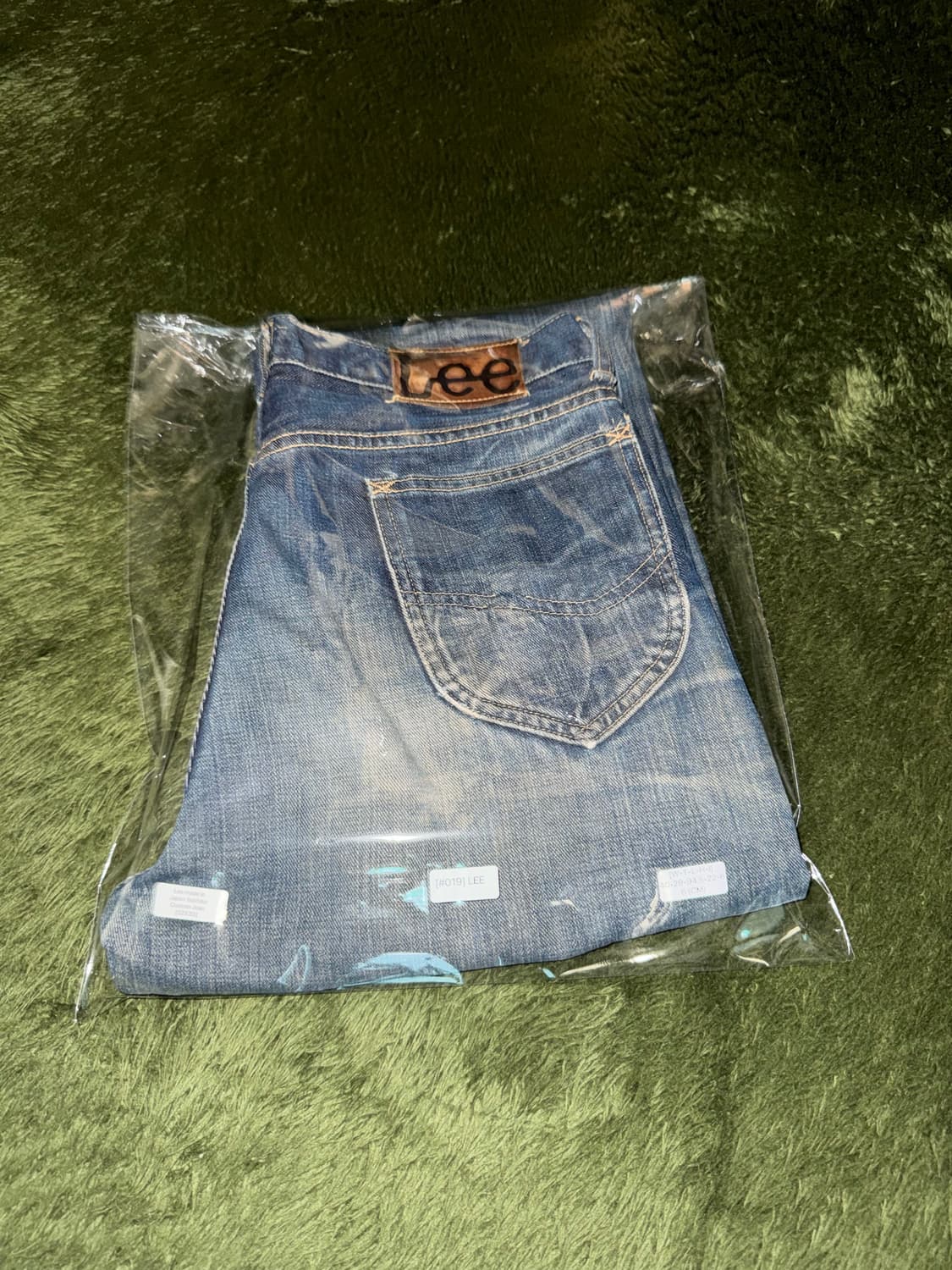 [32X33] 00s Lee 리 재패니즈 사시코 커스텀 데님 팬츠 상품이미지10