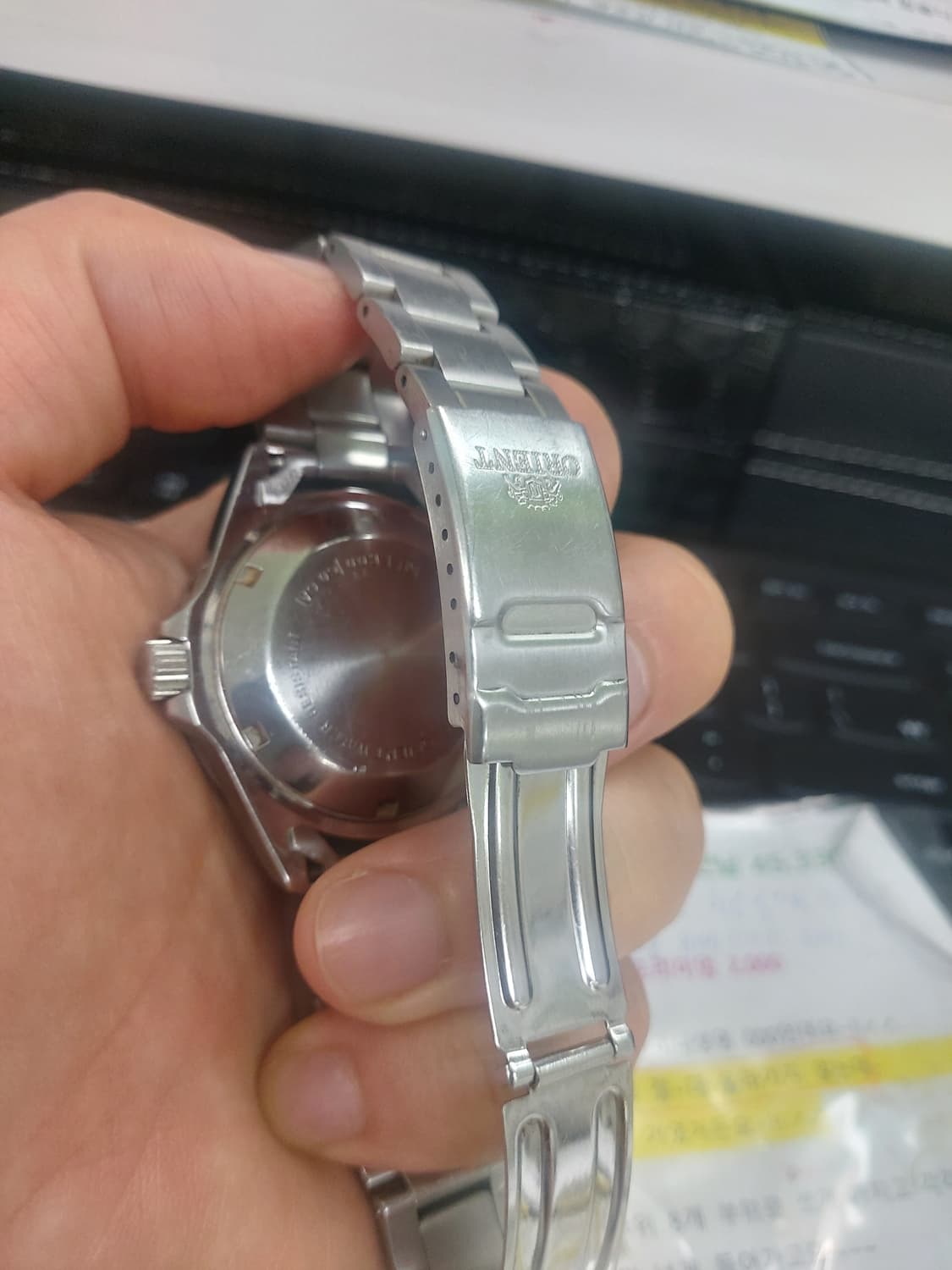 오리엔트 블랙 다이얼 오토매틱 다이버 상품이미지3