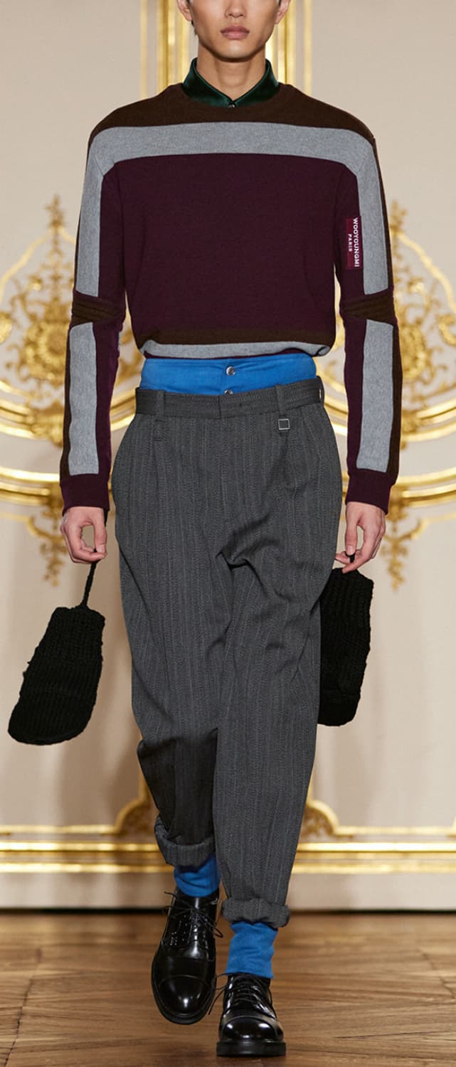 25fw 우영미 런웨이 남성 스웨터 니트 48사이즈 상품이미지4