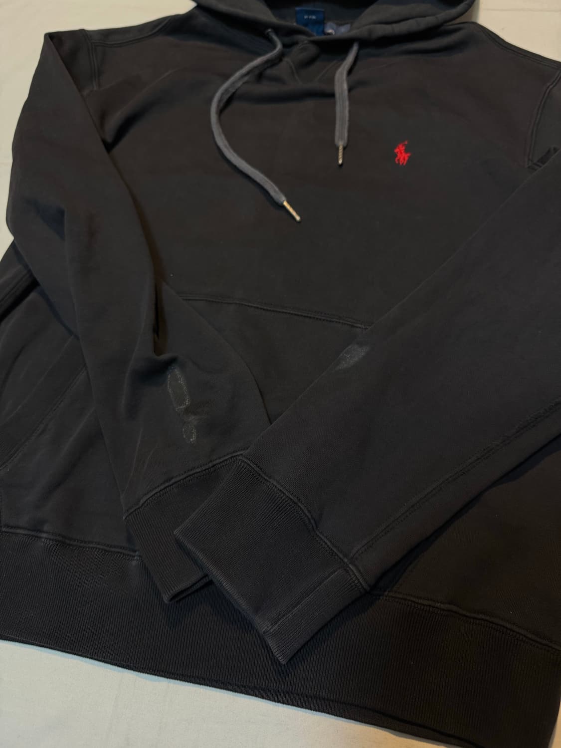 폴로 랄프로렌 포니 후드티 블랙 상품이미지4