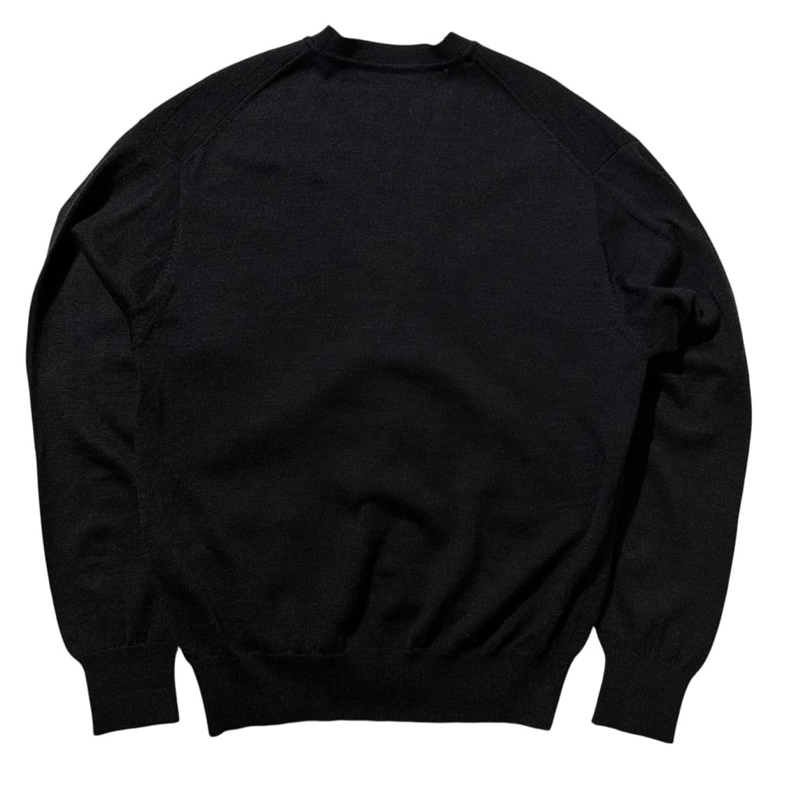 입생로랑 울 체크 V넥 니트 가디건 상품이미지2