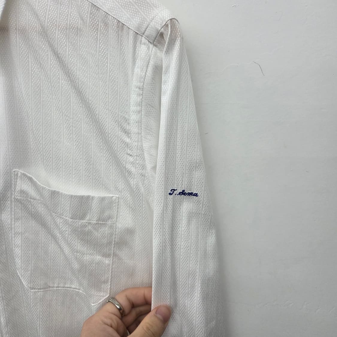 LANVIN 랑방 화이트 셔츠 남s 상품이미지4