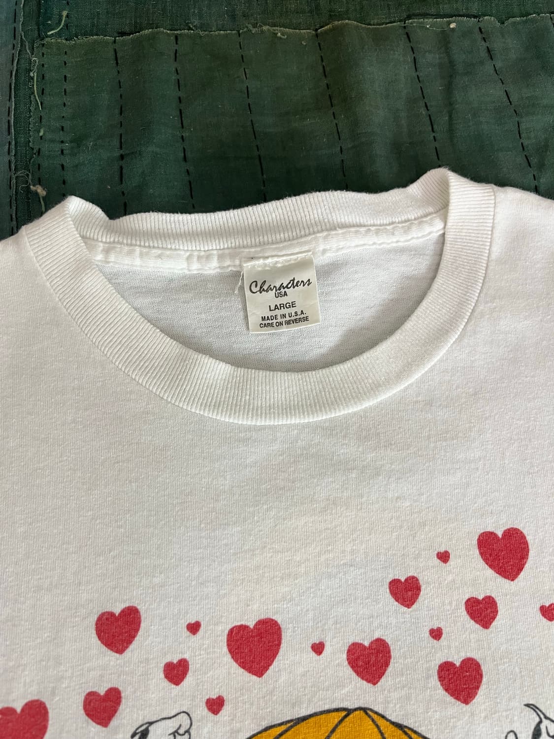 USA 빈티지 1994 베티붑 하트 그래픽 싱글스티치 티셔츠 상품이미지6