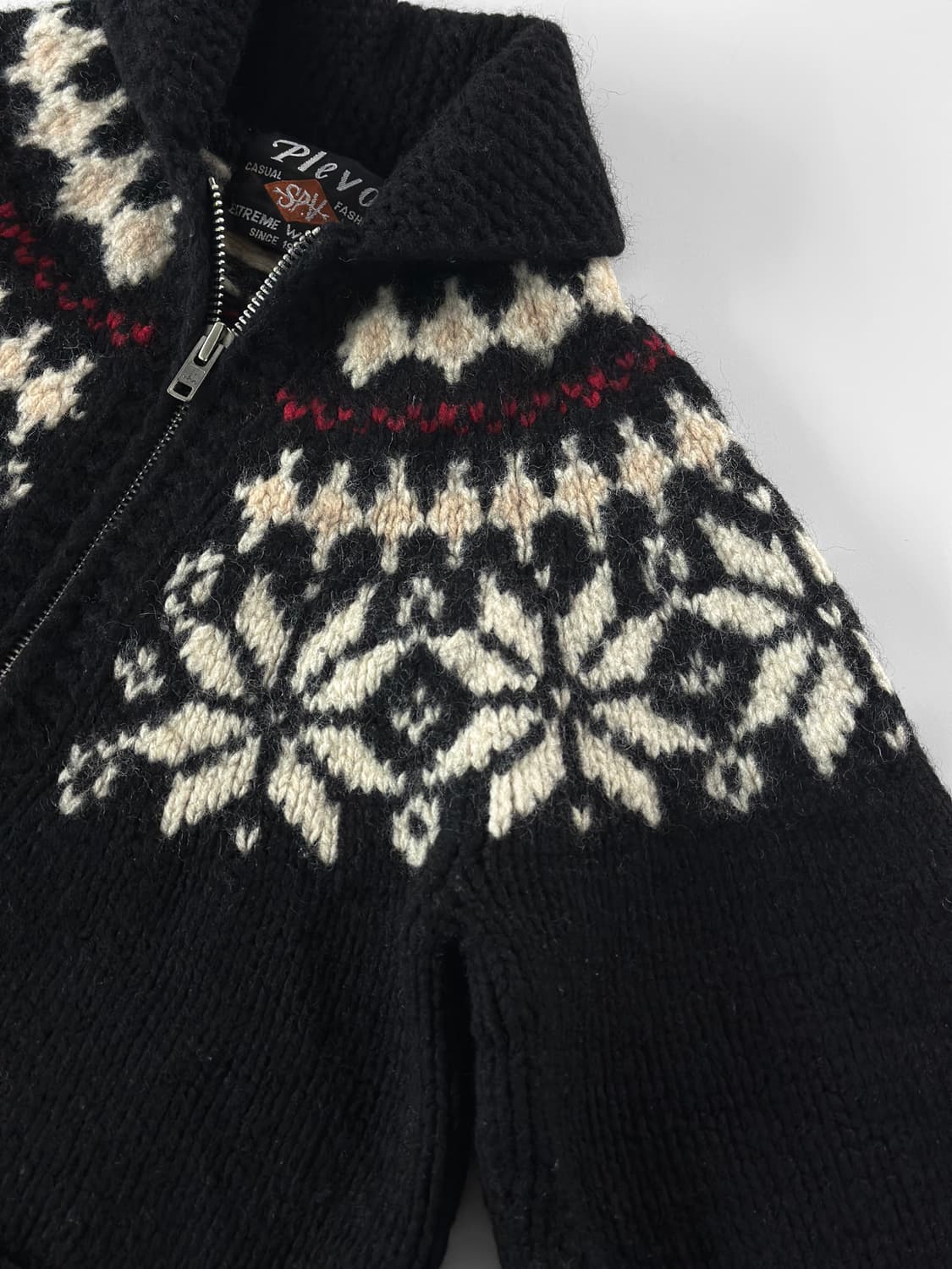 빈티지 눈꽃 코위찬 스웨터  상품이미지6