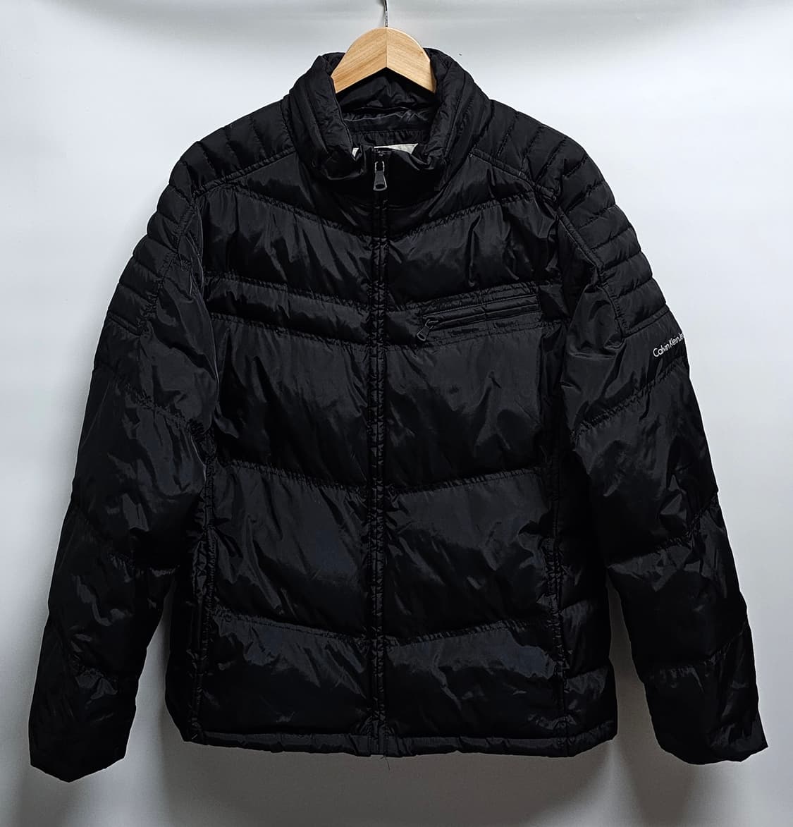 캘빈클라인 블랙 다운 패딩점퍼 M 상품이미지1