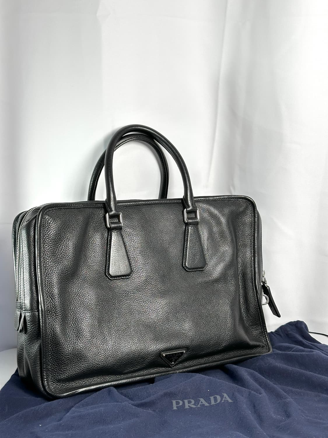 프라다(PRADA) 레더 비즈니스 토트백 / 브리프케이스 상품이미지1