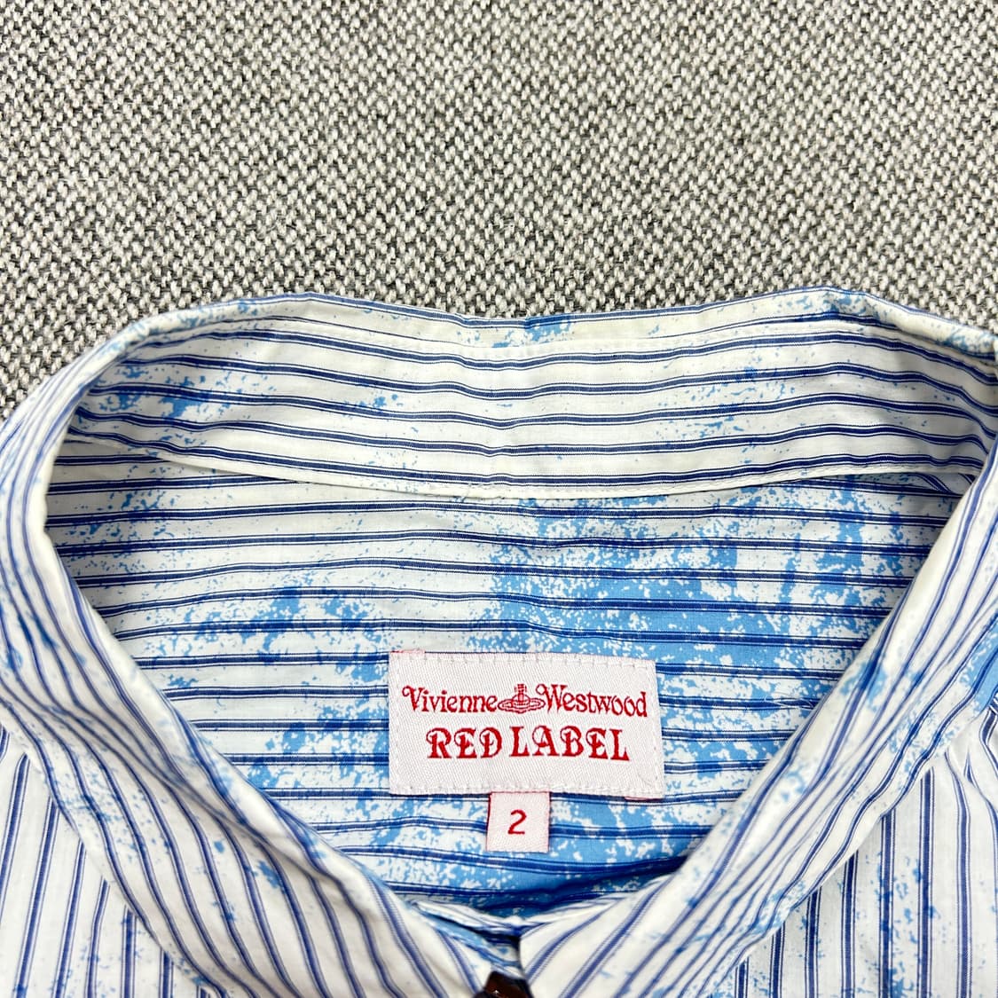 비비안웨스트우드 페인팅 셔츠 원피스(2) 상품이미지4