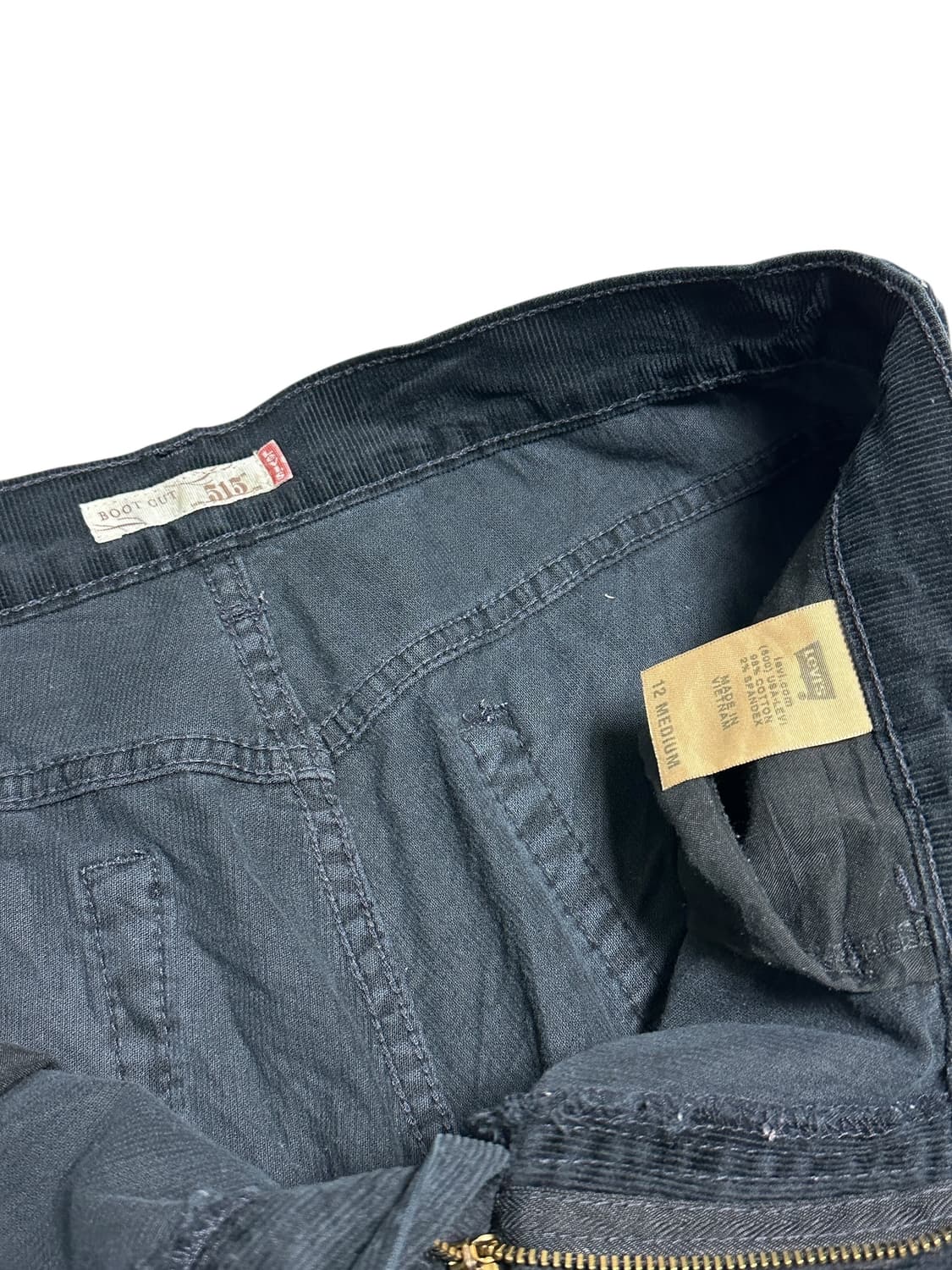 리바이스 515 코듀로이 부츠컷 팬츠 33 517 상품이미지4