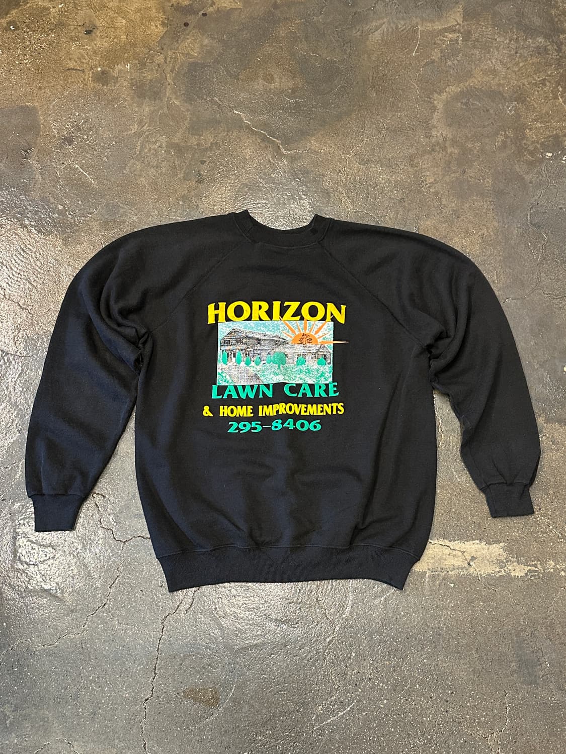 8~90s Hanes 헤인즈 프린팅 스웻셔츠 맨투맨 L 상품이미지1