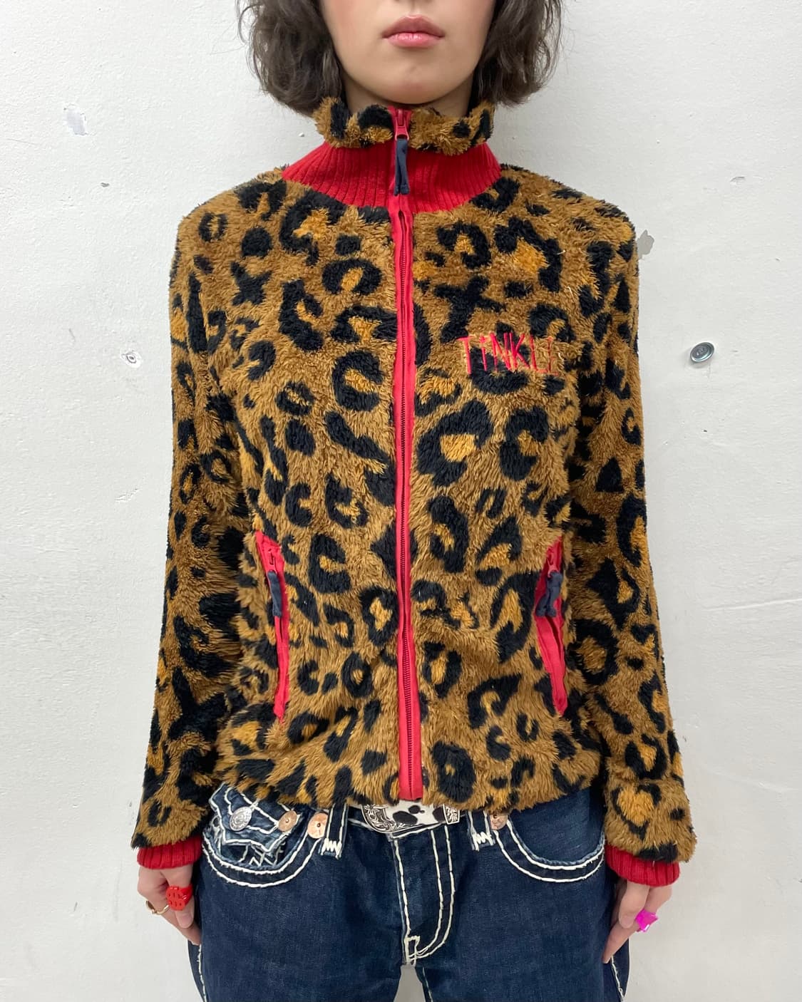 CHUXXX Leopard Fur Zip Up  상품이미지2