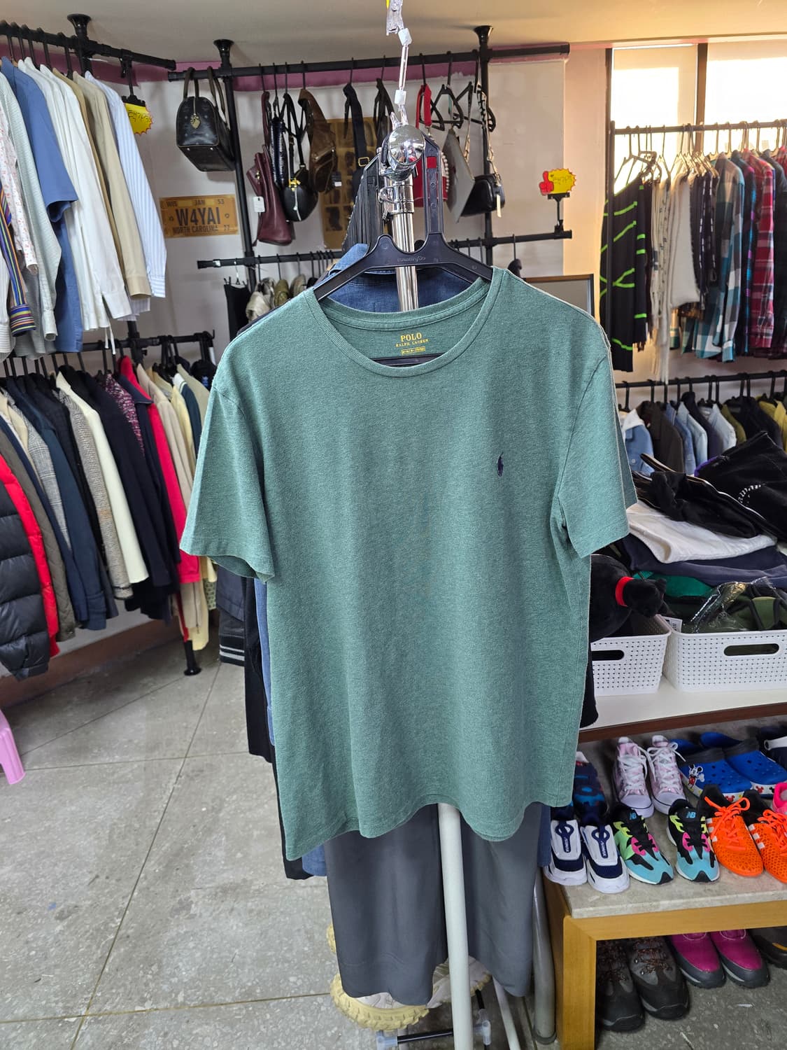 폴로랄프로렌 그린 반팔 티셔츠 (1241) 상품이미지1