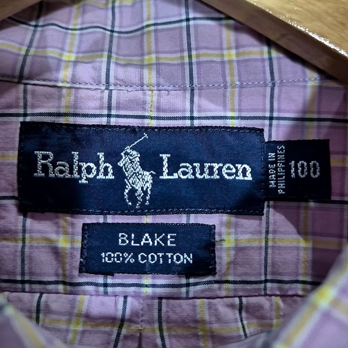 폴로 랄프로렌 체크 셔츠 상품이미지5