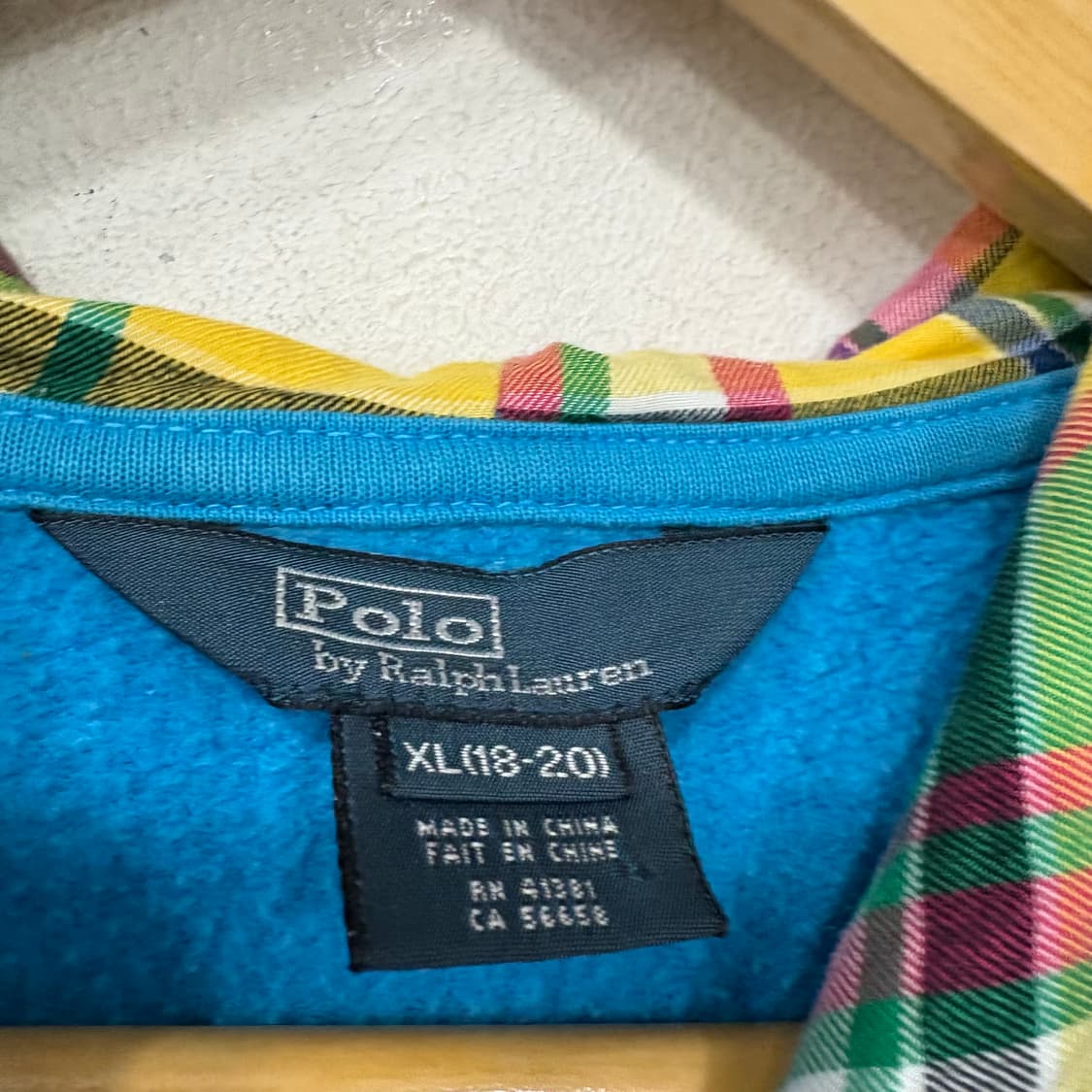 폴로 랄프로렌 주니어 후드집업 (여성분들 가능) 상품이미지4