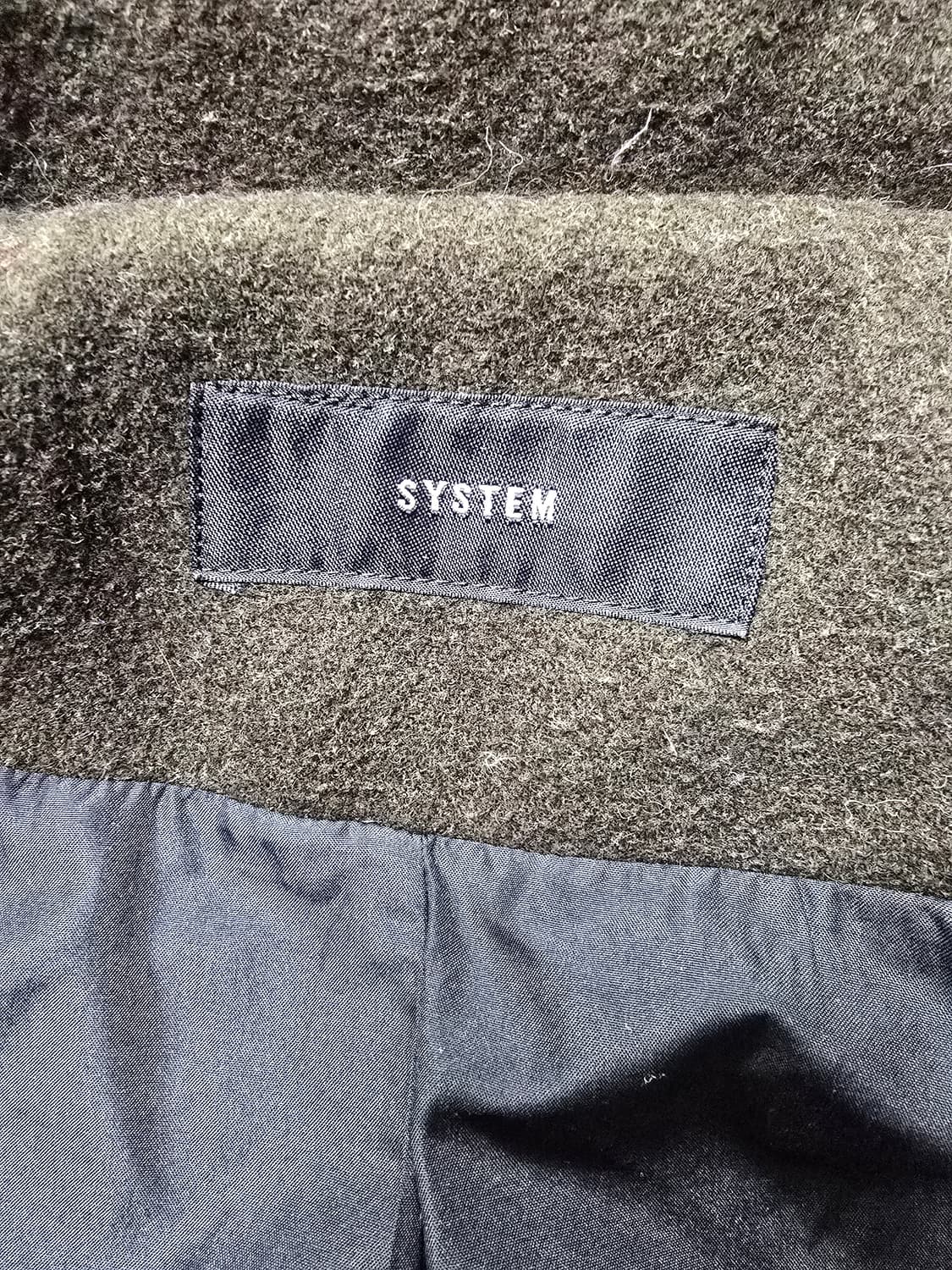 (82-94-160)한섬  SYSTEM  여성후드 털 패딩 코트 상품이미지4