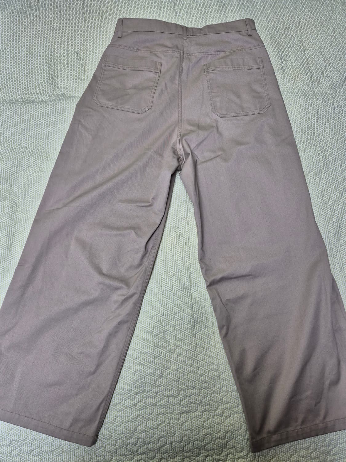 iey 이에이 pani side tuck pants beige m사이즈 상품이미지3