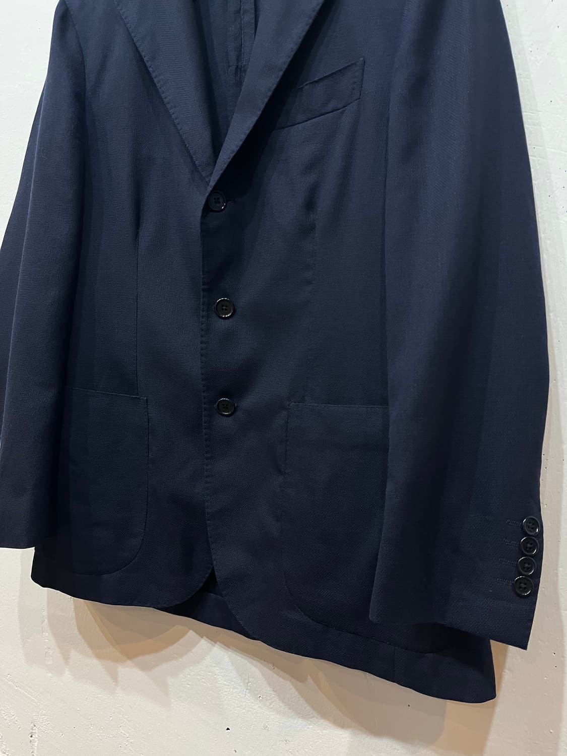 빔즈 에프 Beams F 울 블레이저 자켓 Made in ITALY 상품이미지3