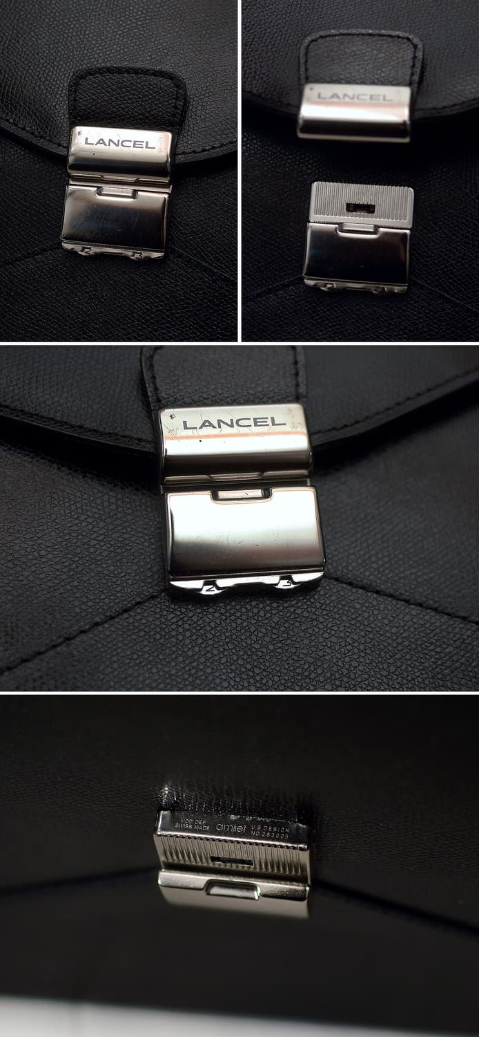 란셀 프렌치 서비예트 다이얼락 클래식 가죽 브리프케이스 상품이미지9