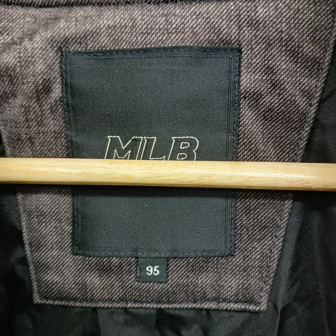 MLB 브라운/블랙 야구점퍼 95 상품이미지4