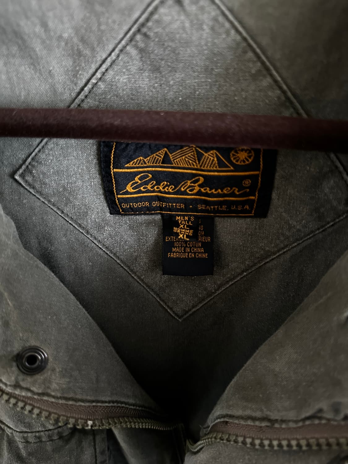 Eddie Bauer 에디바우어 코튼 사파리 필드 자켓 (XL) 상품이미지7