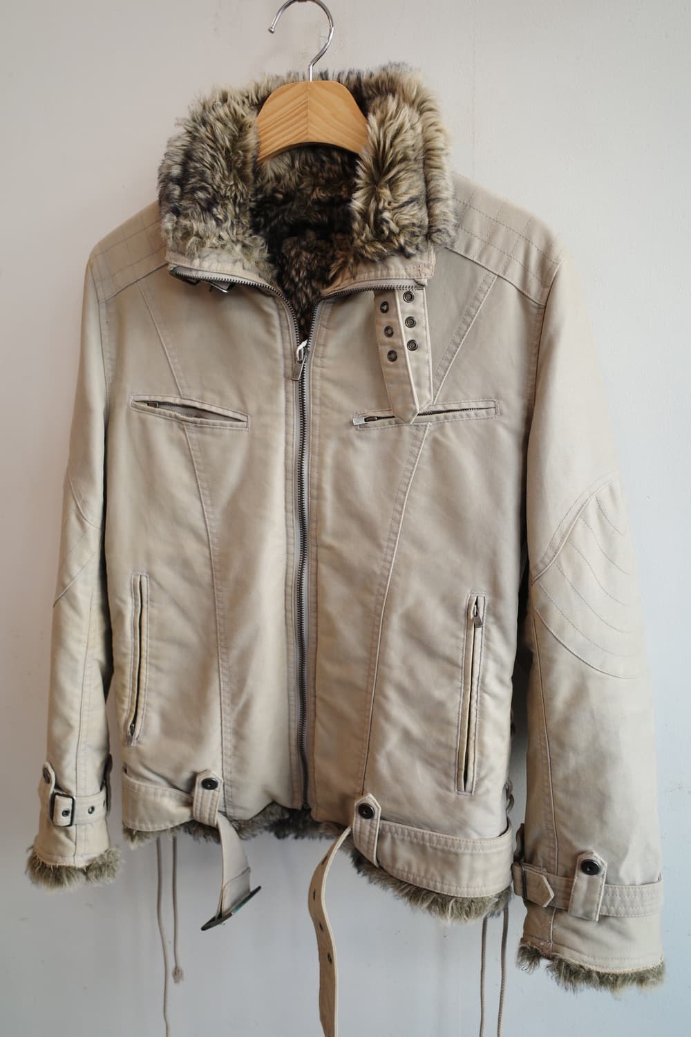 SCHLUSS 코튼 라이더 자켓  상품이미지2