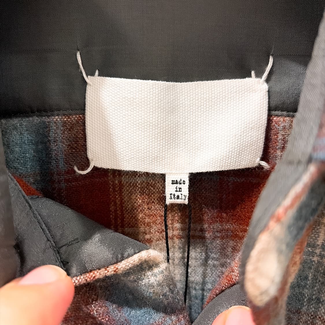 (정품/새상품) 메종 마르지엘라 남성 펜들턴 울 셔츠 상품이미지2