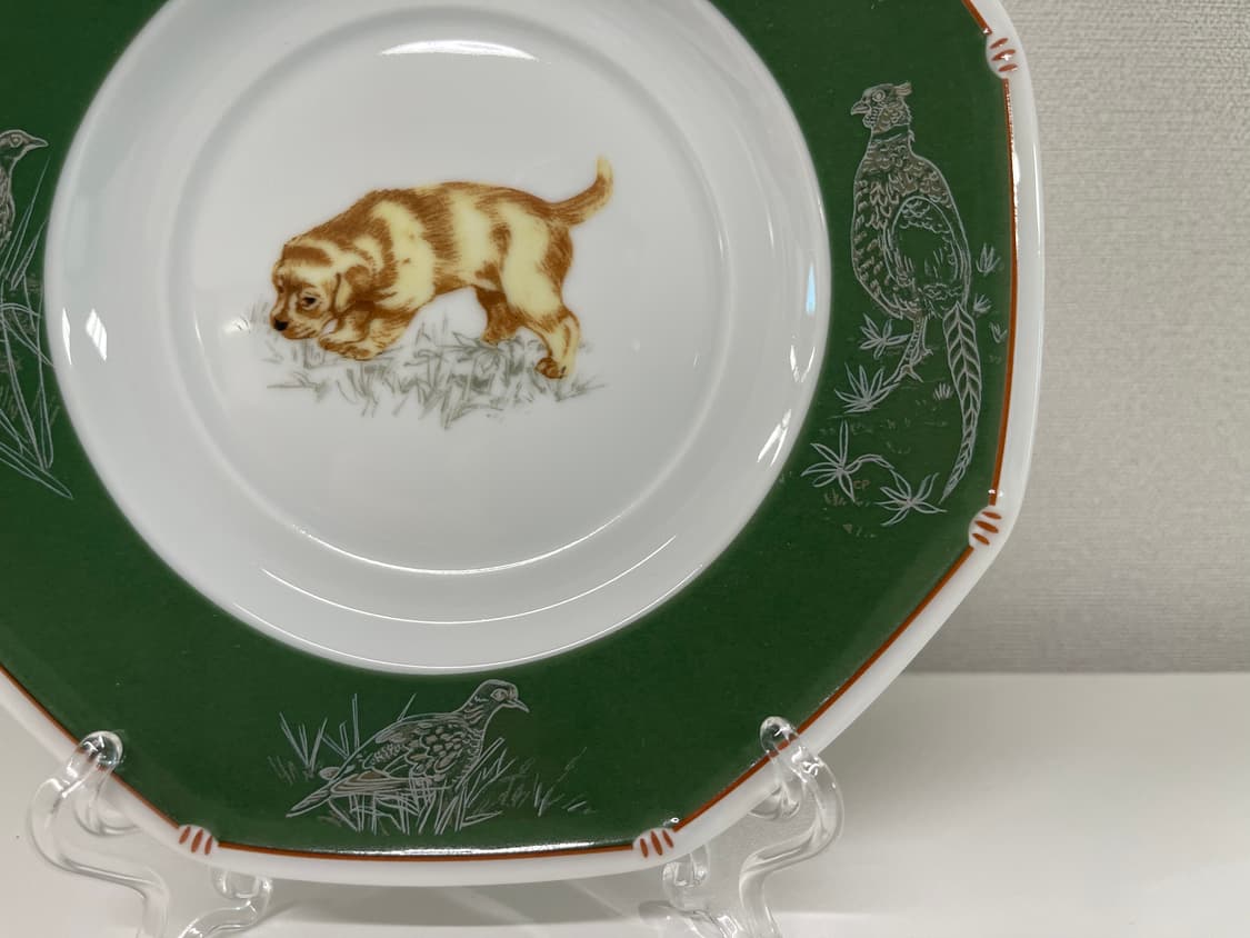 에르메스 샹 쿠홍 Chiens Courants 리트리버 플레이트 1P 상품이미지4