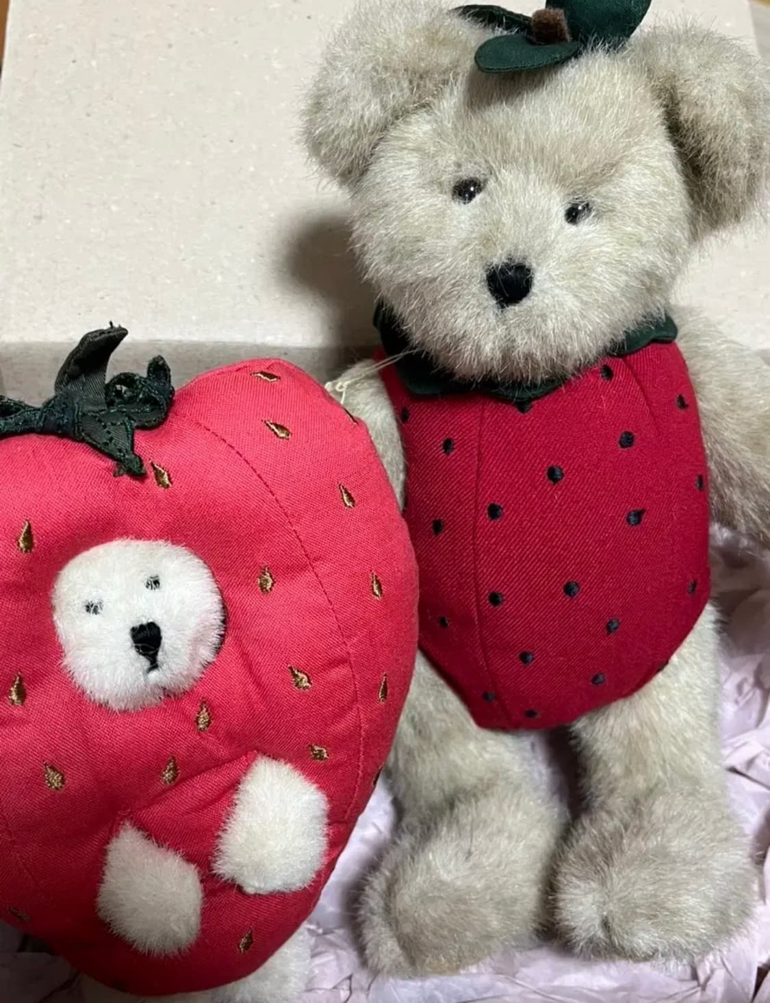 보이즈베어 딸기 곰인형 세트 상품이미지1