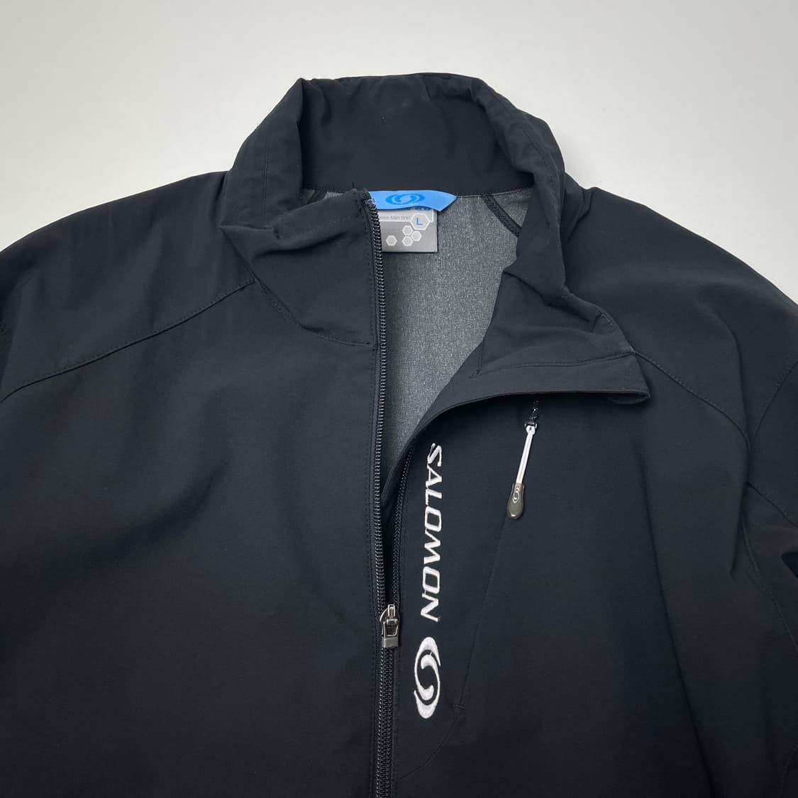 살로몬 윈드스탑맥스맨 바람막이 자켓 블랙 L 상품이미지4