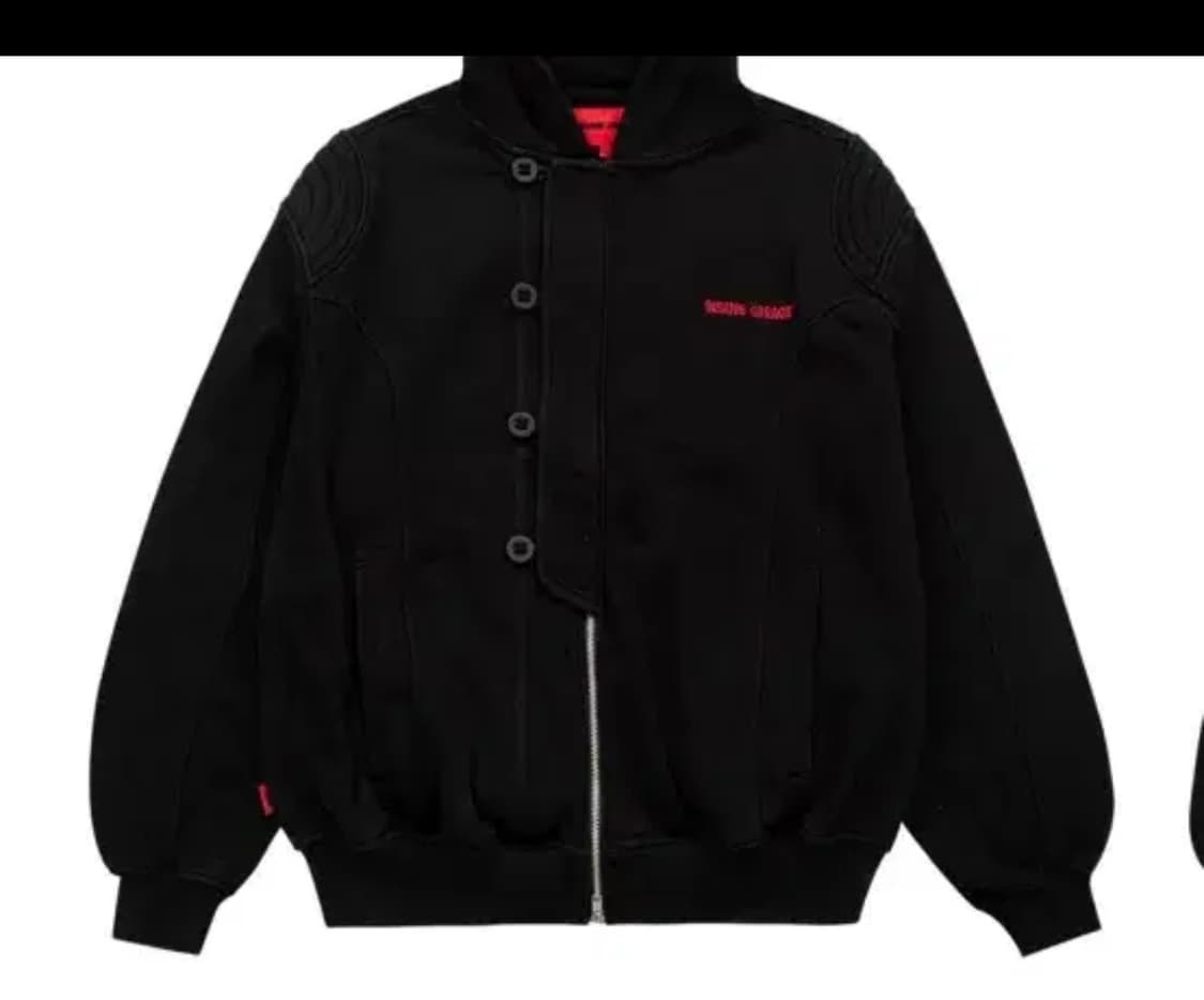 인세인 개러지 블랙 후드 집업 3 (105~110) 상품이미지1