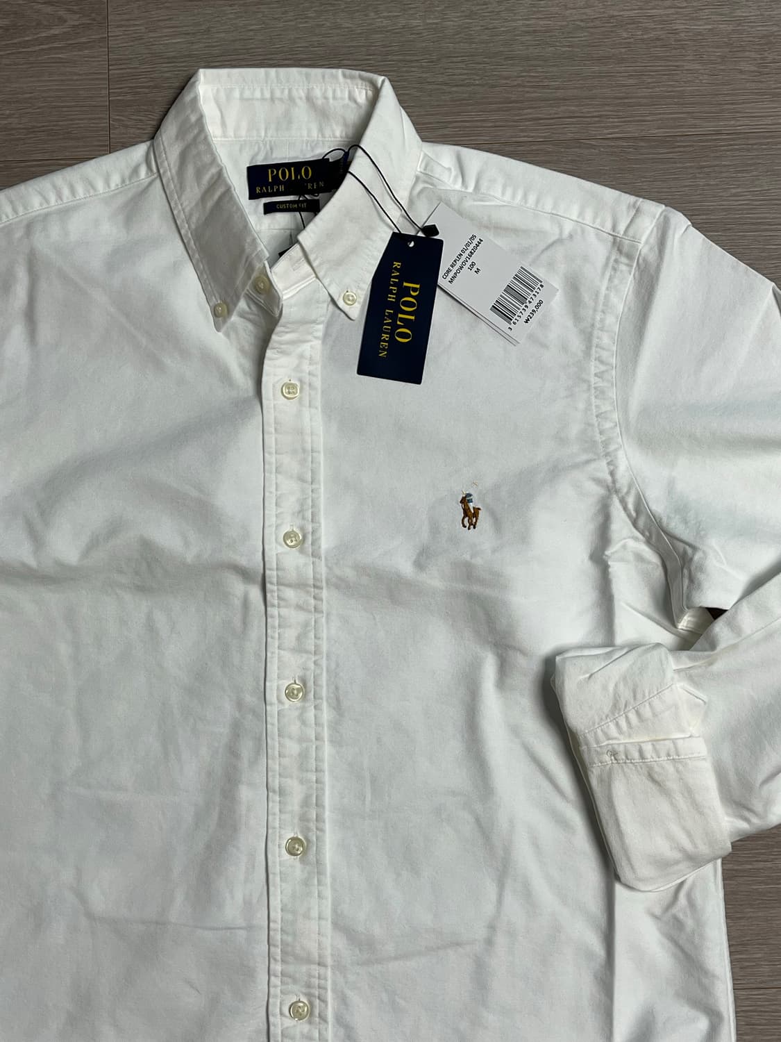 (매장정품,새상품) 폴로 랄프로렌 화이트 옥스퍼드 셔츠 상품이미지4