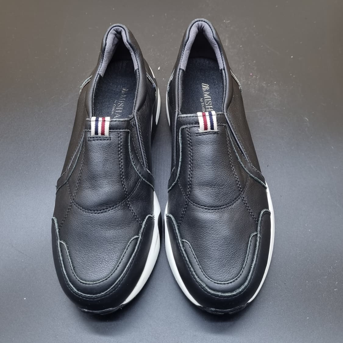 미쉘바이탠디 소가죽 슬립온 실사이즈225굽4 상품이미지2