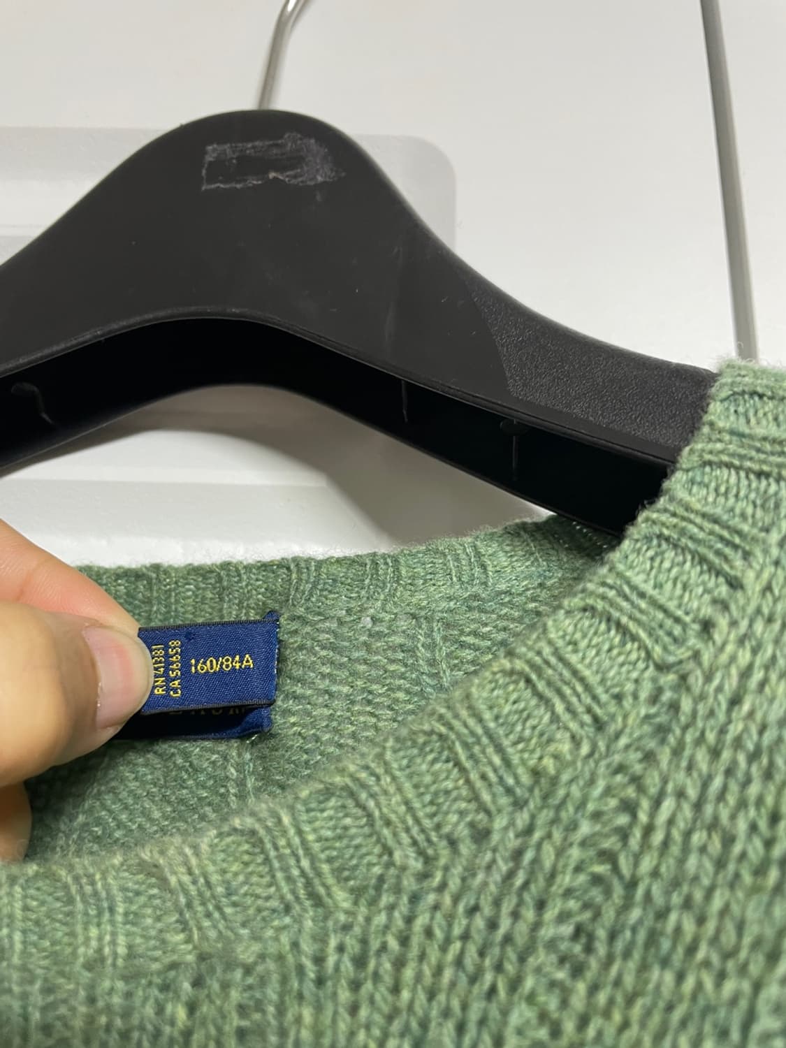 폴로 캐시미어 니트 상품이미지5