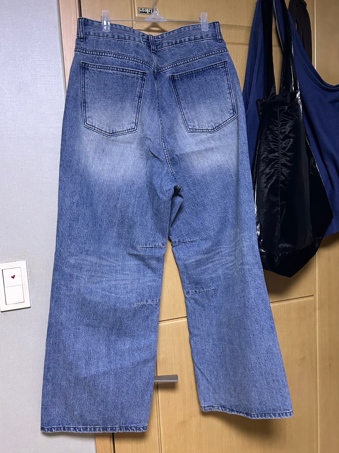 999휴머니티 av플리츠 데님 2 상품이미지2