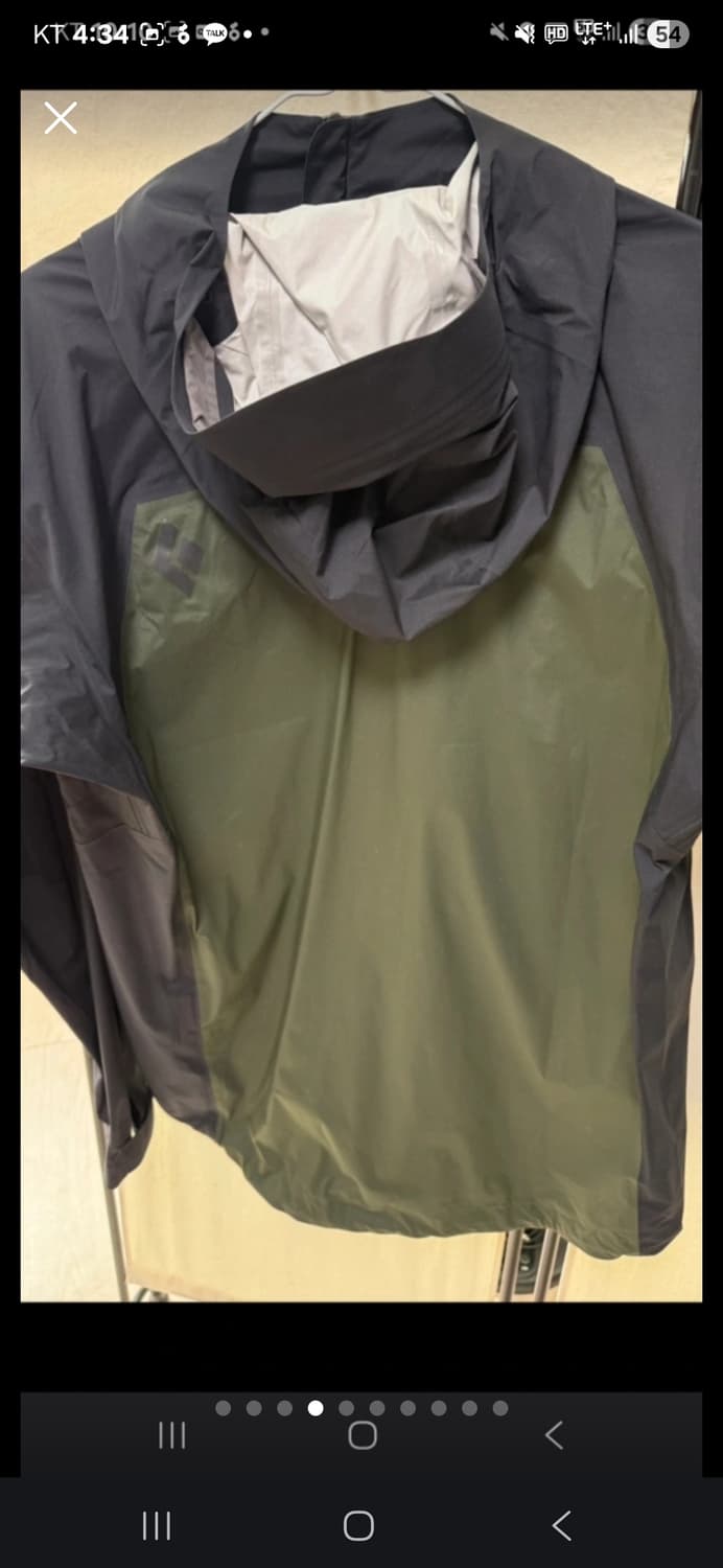 블랙다이아몬드 Stormline 레인쉘 자켓 M 상품이미지4