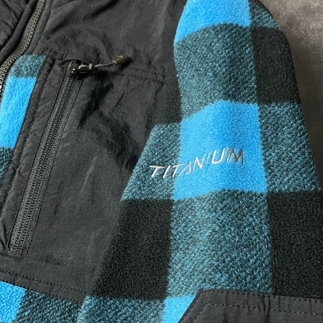 COLUMBIA 컬럼비아 빈티지 체크 플리스 후리스자켓 A00466 상품이미지5