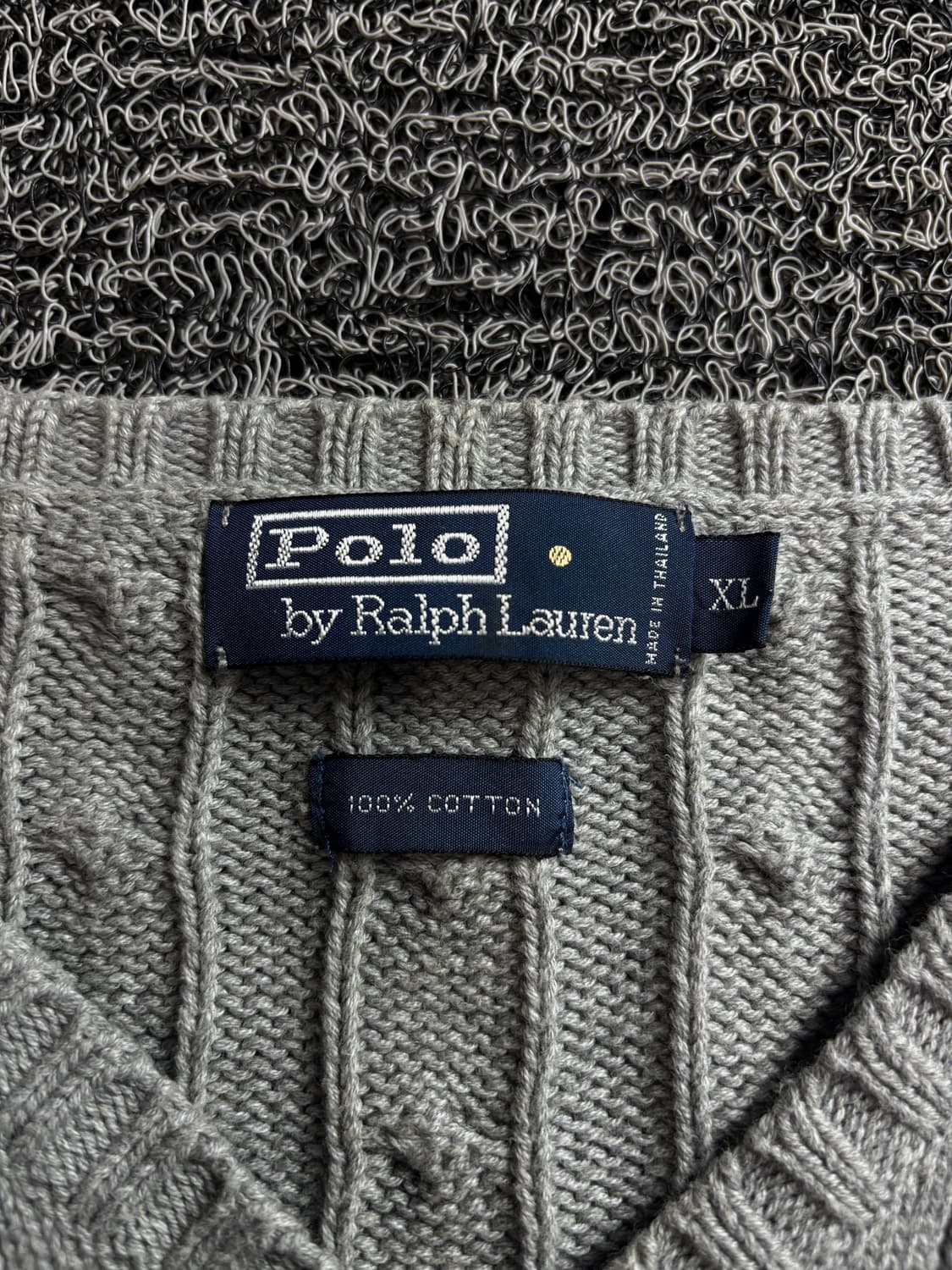 폴로 랄프로렌 아카이브 포니로고 케이블 니트 4183 상품이미지4
