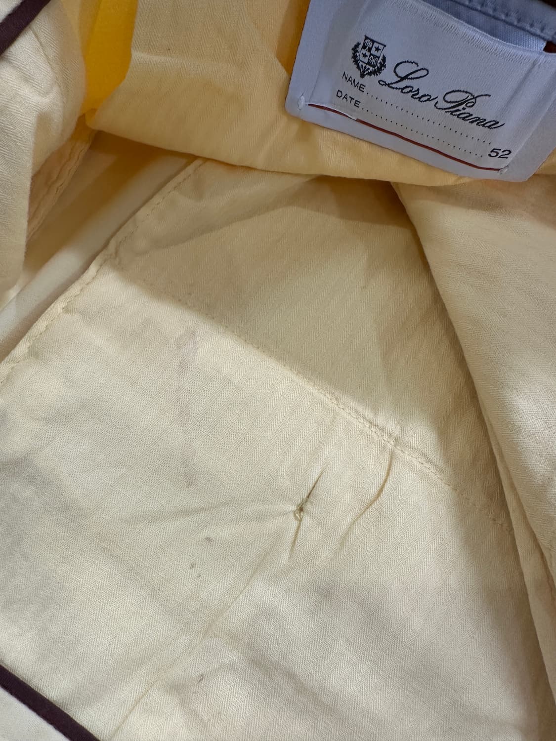 로로피아나 버뮤다 팬츠 코튼 엘라스틴 52 상품이미지7