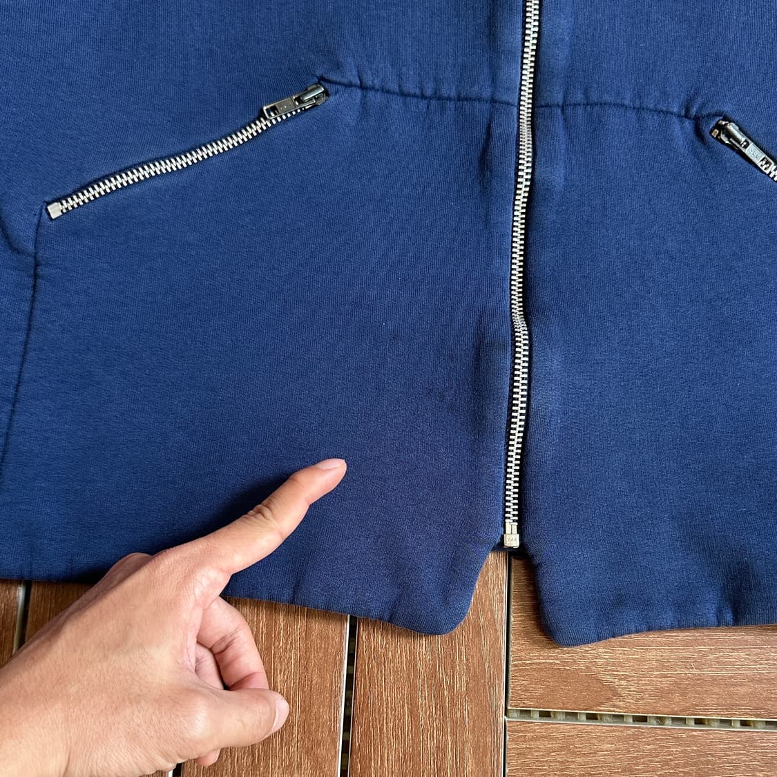 Agnes b homme hoodie zip-up 상품이미지7