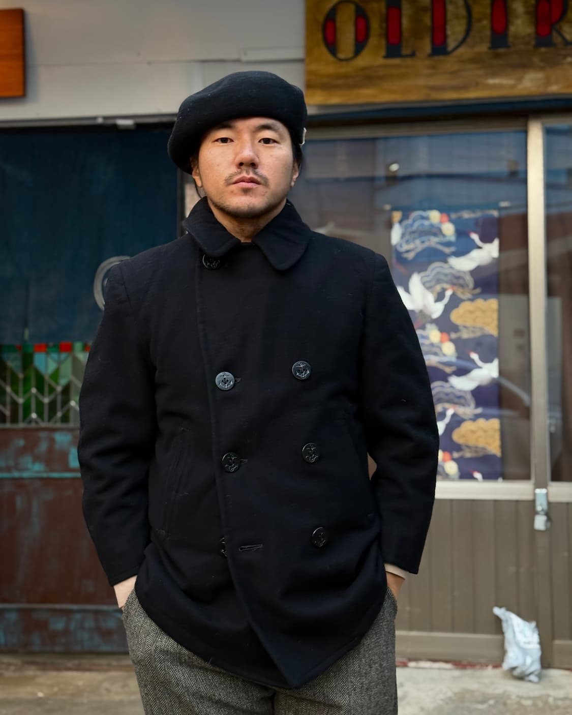 80‘s U.S.N 울 피코트 40S 상품이미지8