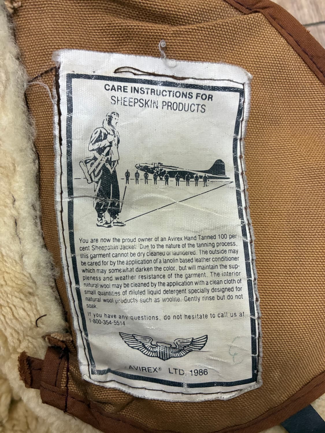 AVIREX B-3 무스탕 38 리얼 양가죽 양털 상품이미지9