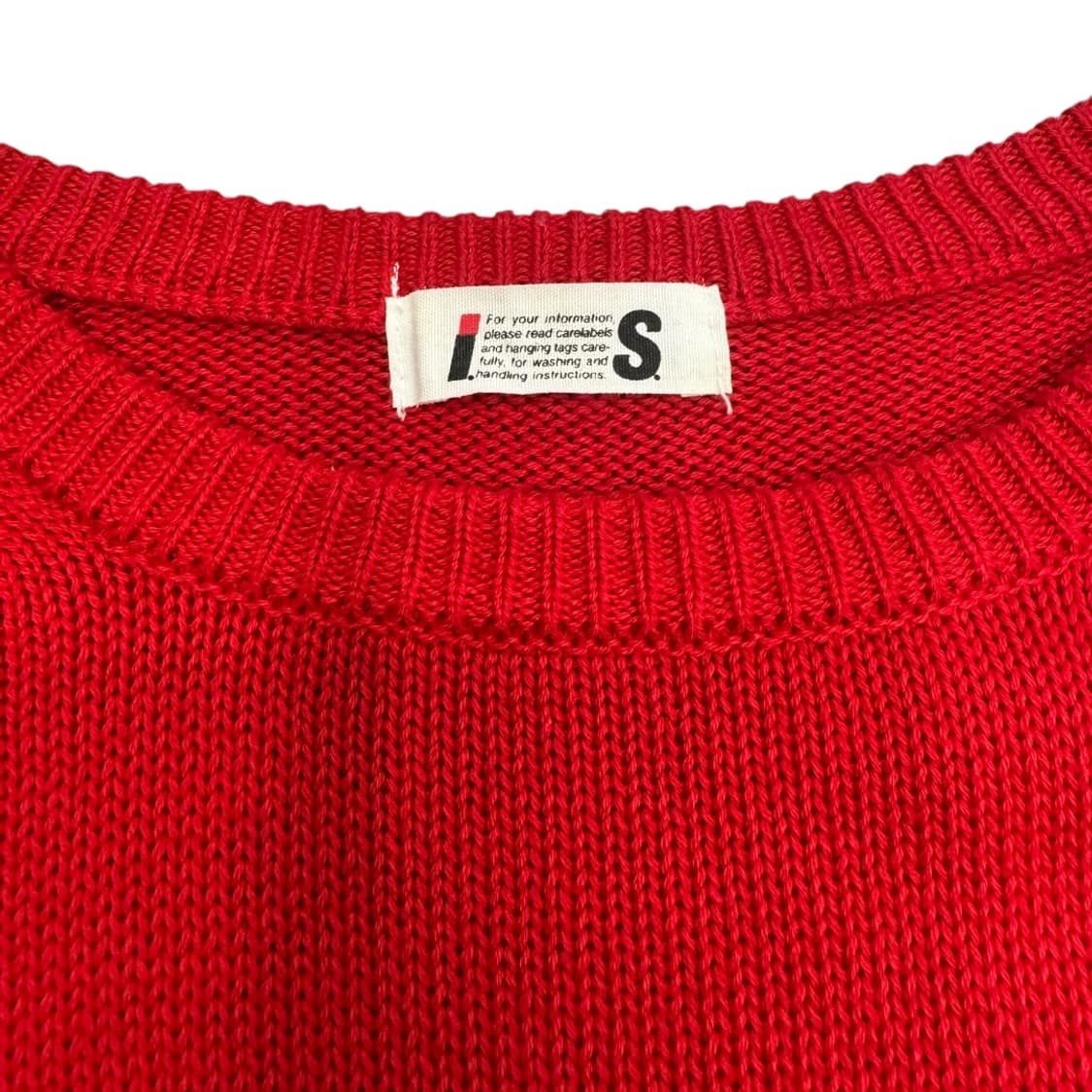 이세이 미야케 스포츠 by 츠모리 치사토 80s 엠브로이더리 패치 니트 상품이미지4