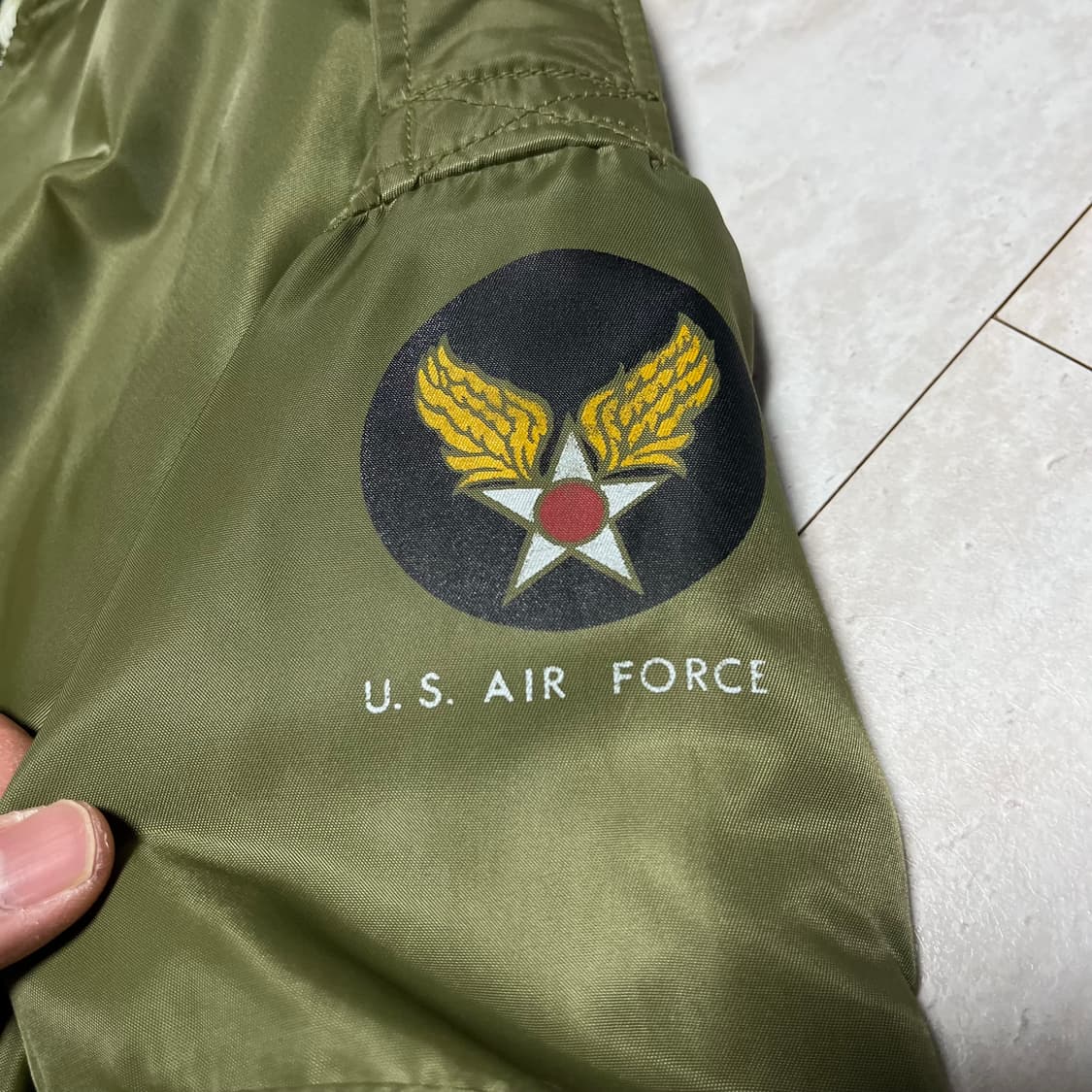 USAF L2B 공군 자켓 L사이즈 상품이미지3