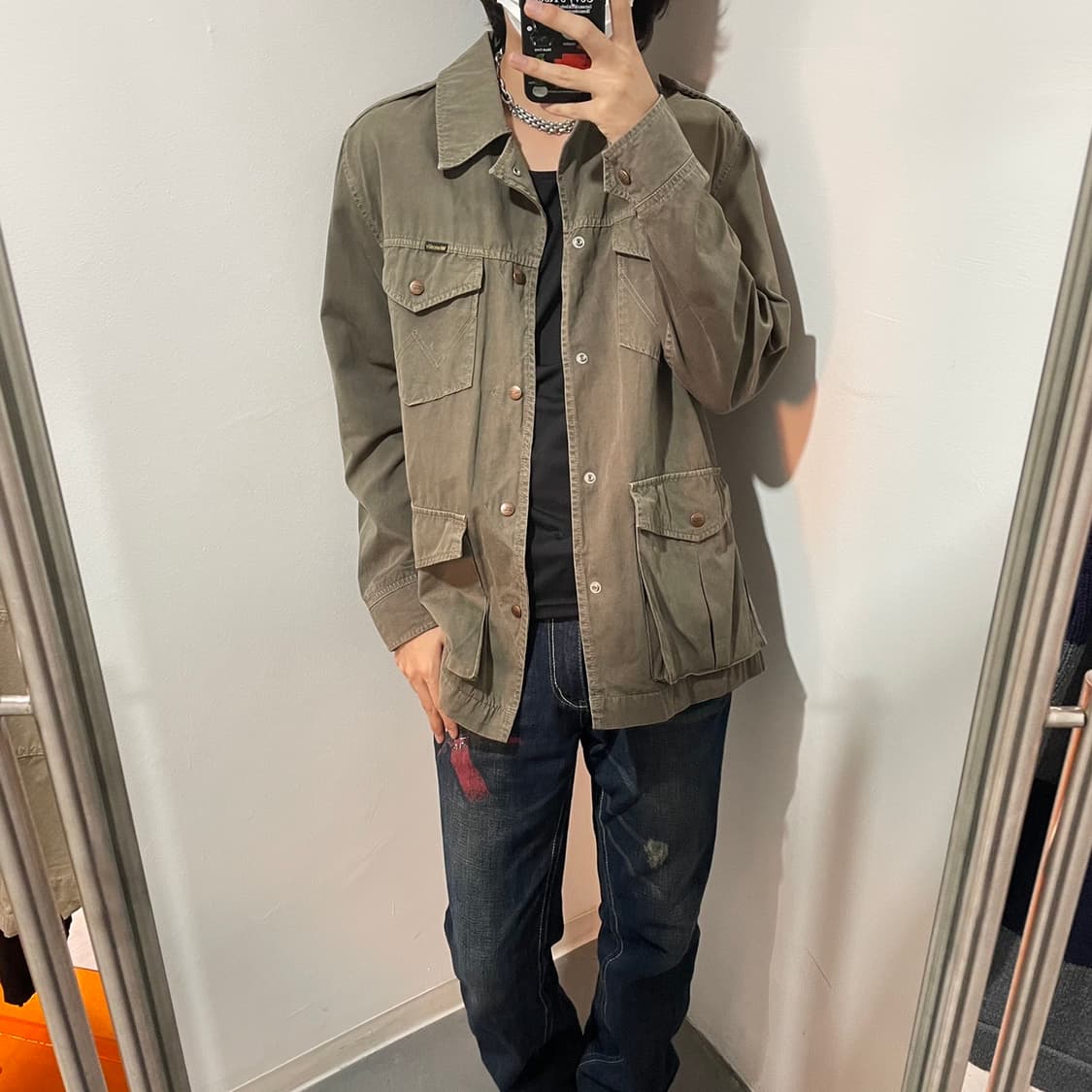 랭글러 워크웨어 야상 상품이미지1