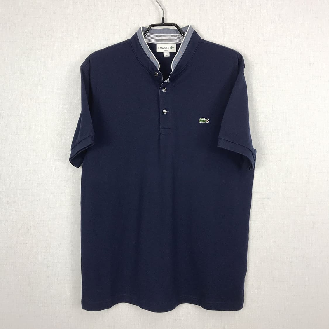 라코스테 차이나카라 반팔 카라티셔츠 남성5 (100) 상품이미지1