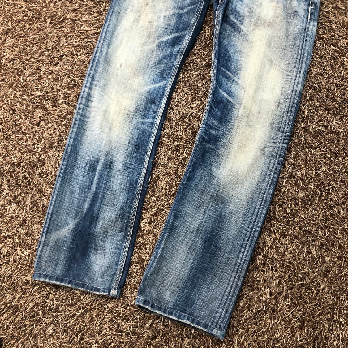 디젤 KROOLEY 워싱 디스 데님 팬츠 상품이미지4