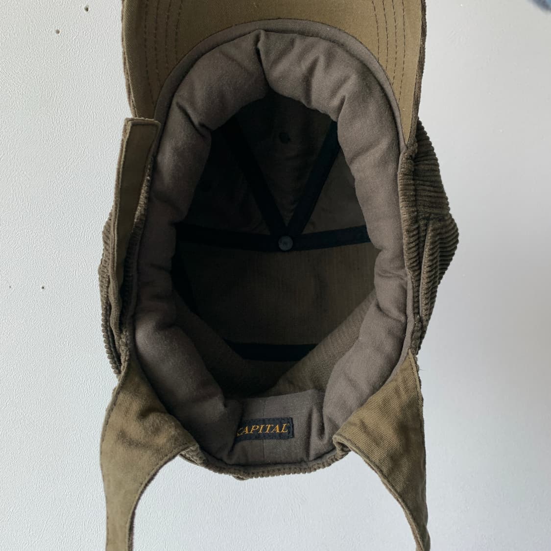 8W Corduroy Baby Baby Flight CAP 상품이미지7