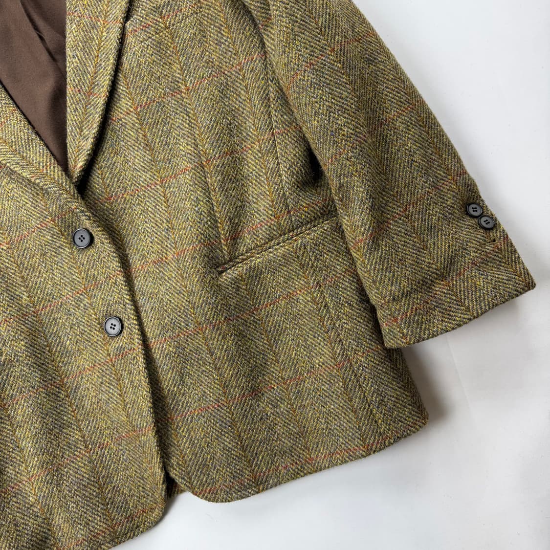 codeu 해리스트위드 해링본 울자켓 상품이미지4