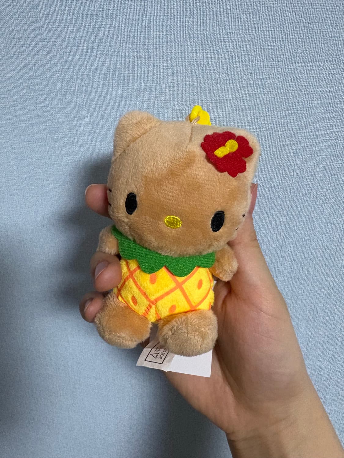 산리오 정품 하와이 파인애플 태닝키티 인형 키링 상품이미지1