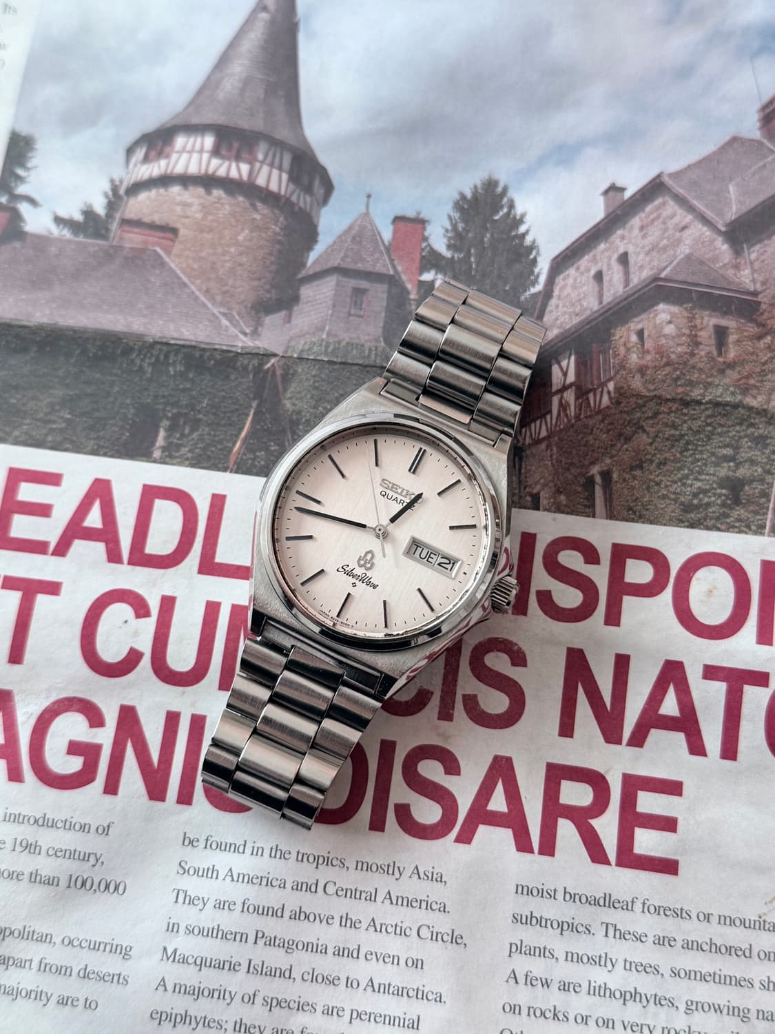 세이코 Seiko 쿼츠 SilverWave 데이데이트 상품이미지2